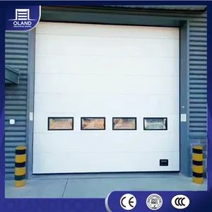 Hot Selling Vertical Lifting Automatic Parking Garages Impact Resistance Industrial Sectional Garage Door - Shanghai Oulande Door Industry Co., Ltd - China