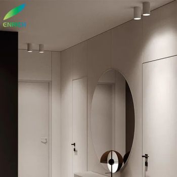 Modern Round LED Cylinder Down Light Indoor Round Commercial Panel Light LED Cylinder Down Light - Shenzhen Enrich Lighting Co., Ltd. - China