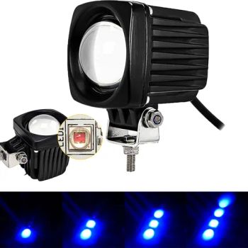 4PCS Beads Running Round Spot Point Lights LED Forklift Safety Red Blue Warning Light for Warehouse Danger Areas Depot Truck - Ningbo Beilun Bonsen Auto Electron Co., Ltd. - China