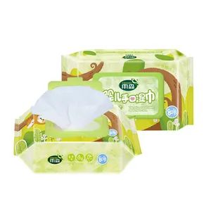 Disposable Soft Organic Clean Unscented Wet Wipes Natural Baby Wipes for Sensitive Skin - Baoding Yusen Sanitary Health Supplies Co., Ltd - China