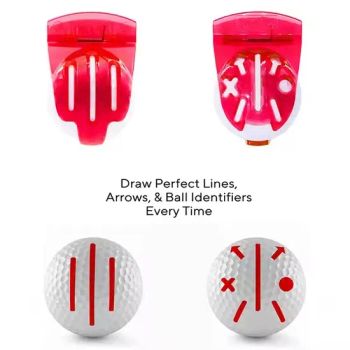 Straight Liner Drawing Marking Alignment Putting Golf Accessories Tool Golf Ball Liner - Xiamen Mlg Sports Equipment Co., Ltd. - China