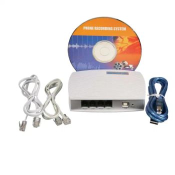 USB Digital Voice Recorder 2 Port USB Phone Call Recording Box with Caller ID - Qihang Aegis Informatics (Hk) Limited - China