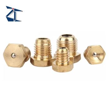 Factory Custom Supplier Bsp Male Thread Oil Zerk Grease Nipples Tube Pipe Fitting for Machine Tool - Dongguan Zhengchen Hardware Co., Ltd. - China