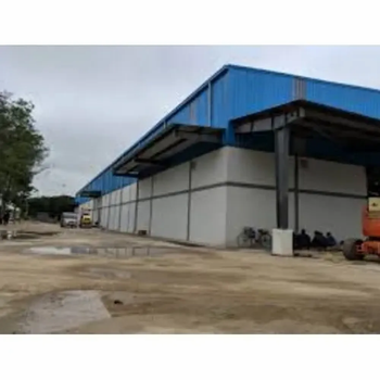 Steel Frame Structures Industrial Projects Warehouse Construction Service in Gurgaon Delhi NCR - Aditya Raj Contractors - India