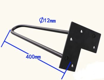 U-Shaped Wire Table Legs Desk Legs Support Hairpin Metal Cabinet Feet Tea Table Legs Creative Furniture Hardware - Dongguan Gooduse Hardware Parts Co., Ltd. - China