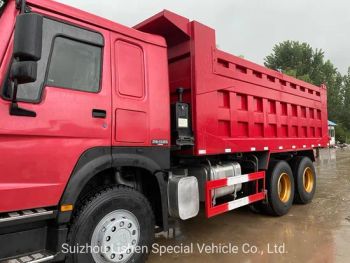 Sinotruck 6X4 10 Wheeler Wheel Heavy Duty 20cbm 20m3 Used HOWO Dumper Tipper Dump Truck in New Paintings - Suizhou Leshen Special Vehicle Co., Ltd. - China