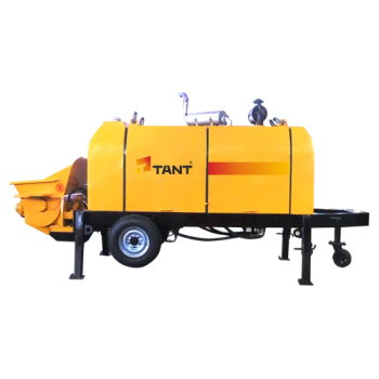 Mobile Hydraulic Trailer Mounted Concrete Pump Machine Diesel Engine Concrete Stationary Pumps for Sale - Hunan Tant Construction Machinery Imp. and Exp. Co., Ltd. - China