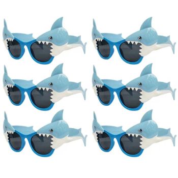 Pool Party Supplies Shark Birthday Party Decoration Return Gift Glasses - Yibin Haixun Machinery Technology Co., Ltd. - China
