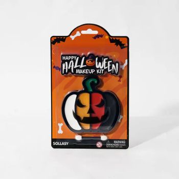 Kids Halloween Face Paint Kit with Pumpkin Brushes Set Set Use Body Model NO. 52050 Trademark Akiaco Modelnumber 52050 Brand Name Akiaco - Guangdong Akia Technology Co., Ltd. - China