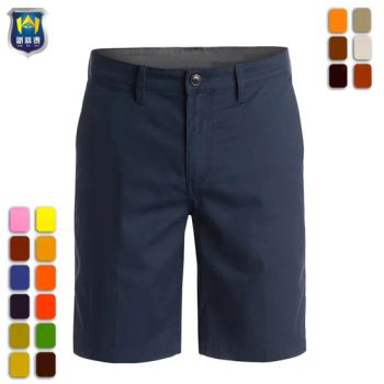 European Style Dark Blue Mens Cargo Chino Shorts Short Pants Fabric Twill Gender Unisex Color Dark Blue Structure Baggy Item Work - Nanchang Ketai Safety Protective Articles Co., Ltd. - China