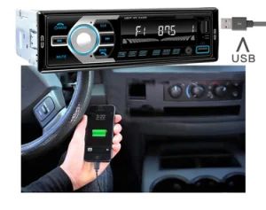 Car Accessories Stereo MP3 Audio Player LCD Display FM Radio USB 2 USB ISO Select Origin China Trademark OEM Bluetooth - Jiangmen Pusound Electronics Co., Ltd. - China