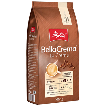 Melitta BellaCrema La Crema Whole Coffee Beans 1kg Roasted coffee in whole beans - BOLIDO NETHERLANDS B.V. - Netherlands
