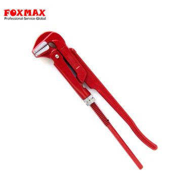 Hand Tool 90 Degree Light Pipe Wrench (FM-PW47) Brand OEM Size Common Origin China Trademark OEM Finish Painted Folded - Suzhou Foxmax Tools Co., Ltd. - China