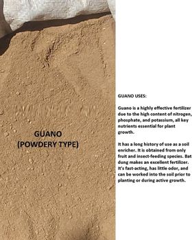 BAT GUANO FERTILIZER from UJP AGRIVENTURES BAT GUANO FERTILIZER - UJP AGRIVENTURES - Philippines
