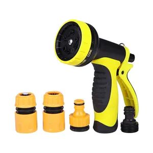 Garden Water Gun Garden Watering Spray Gun Car Wash Shower Origin China Material Copper Customized Customized Spray Pattern Adjustable - Ningbo Zhixin Metal Product Co., Ltd - China