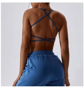 Quick-Drying Breathable Running Underwear Sports Fitness Top Yoga Wear Women Sports Bra - Market Union Co. Ltd. - China