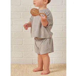 Custom Unisex Baby Short Sleeve Underwear Summer Shorts Set MOQ 50set Fabric Derong Trademark OEM Model NO. L801058 Feature - Shandong Sailtek Clothing Technology Co., Ltd. - China