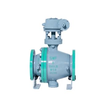 API Cast Steel Hard Seal Fixed Ball Valve for Polysilicon Industry - Shanghai SANWEI Valve Manufacturing Co.,Ltd. - China