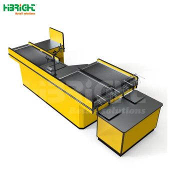 Express Checkout Counters for Convenience Store & Supermarket Quick & Convenient Service - Suzhou Highbright Store Fixtures Co., Ltd. - China
