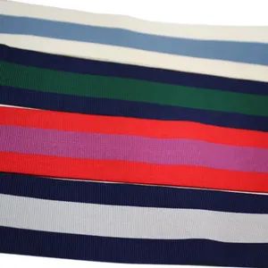5cm Single-Sided Horizontal Stripe Elastic Webbing Sports Pants Belt with Nylon High Elastic Elastic Belt Factory Wholesale Webbing - Ningbo V.k. Industry And Trading Co., Ltd. - China