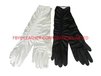 Classic Longer / Satin / Dress/ Bridal / Wedding Gloves (JYG-29306) - FBYL LEATHER CORPORATION LIMITED - China