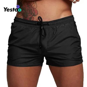 Men's Swim Trunks Quick Dry Shorts Summer Swimwear Mens Sports Beach Mesh Lining - Amoy Yestoo Apparel Co., Ltd. - China