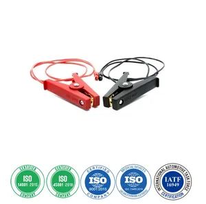 Banana 4mm Plug to 10mm Open Alligator Clamp Test Wire Connection Wires 19A 1000V Test Lead Wire Cable Harness - Dongguan Saisonic Electronics Co., Ltd - China