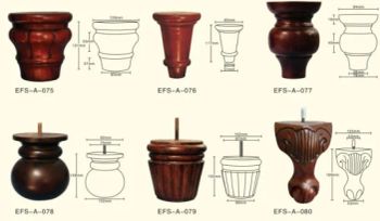 Wooden Furniture Legs and Feet From Factory Condition New Trademark YARUN HS Code 4421909090 Customized Customized Specification any - Shandong Samson Wood Industry Co., Ltd. - China