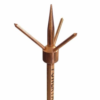 Conventional Lightning Arresters Length 1.2m Warranty Yes Diameter 14mm Rated Voltage 9kV Rated Current 5kA Certification - Gujarat Techno Projects - India