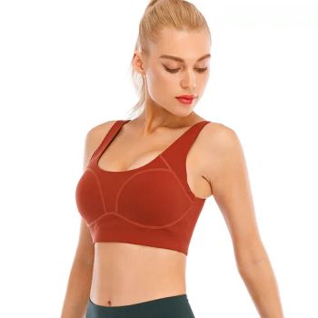 2021 Hot Sell Ladies Cropped Top Workout Tops Gym Sportys Cross Back Yoga Bra with Removable Cup Womens Tank Top - WELON (CHINA) LTD. - China