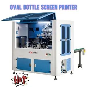 Automatic Oval Jar Cup Printer 4 Workstations 220V Voltage 220V Origin China Trademark JXIN Model NO. CNC-TK4 HS Code - Liuzhou Jiexin Machinery Co., Ltd. - China