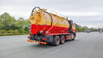 Sewage Tank Truck Vacuum Pump Road Sewer Fecal Suction Trucks Factory Supply Sludge Disposal Fecal Truck Vacuum Sewage Suction Truck - Hubei Lihang Special Vehicle Co., Ltd - China