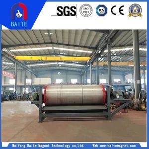Series Ctg High Intensity Dry Permanent Drum Magnetic Separator for Iron Ore Separation - Weifang Baite Magnet Technology Co., Ltd. - China