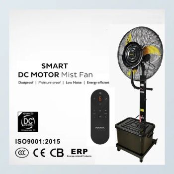 26 30 Inch 42L Water Tank Outdoor Strong Wind Humidifier with Wheels Stand Roof Air Cooling Electric Portable Evaporating Mist Spray Industrial Fan - Guangdong Shunde Nakka Environmental Appliance Technology Co., Ltd - China