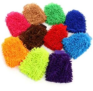 Microfiber Chenille Clean Tools Car Washing Glove - Anqing Topeak Brush Co., Ltd. - China