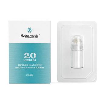 Home Use Face Hair Scalp 20 Pins Hydra Stamp Microneedle Derma Stamp with 5ml Microneedling Meso Serum Ampoule for Acne Treatment - Hebei Ermai Medical Technology Co., Ltd. - China