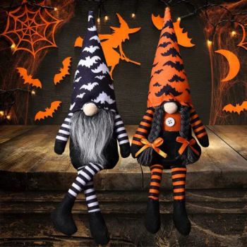 Halloween Decorations Halloween Gnome Decor Handmade Swedish Tomtes Home Table Doll Gifts for Halloween Thanksgiving Tiered Tray, Fireplace, Party - Fuzhou Wangxing Network Technology Co., Ltd. - China