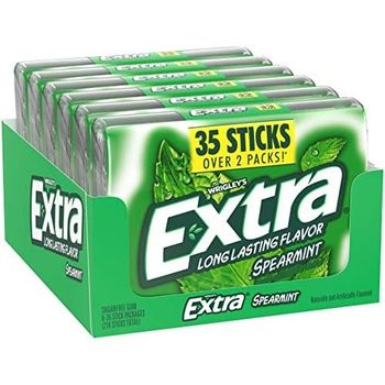Extra Sugar Free Chewing Gum Peppermint Mega Pack - 35 Count Grade Top Type Chewing Gum Max. Moisture (%) -  CALIPSO POLSKA SP Z OO  - Poland