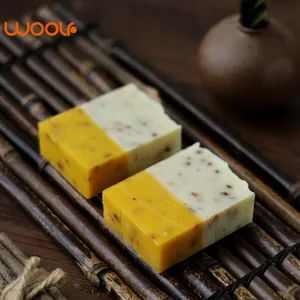 All Natural Soap Vegan Organic Soap Bar Anti Acne Brighten Anti Aging Turmeric Handmade Soap - Hunan Woolf Technology Co., Ltd. - China