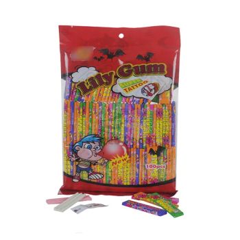 Sweet Taste Fruity Flavor Super Bubble Gum Candy with Tattoo for Children - Shantou Sweet Road Industry and Trading Co., Ltd. - China