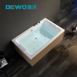 Chinese Sauna Construction Decoration Winter Hot Tubs Bluetooth Connected Phone Music Relaxing SPA Massage Bathtub - Foshan Nanhai Dewo Sanitary Ware Co., Ltd - China