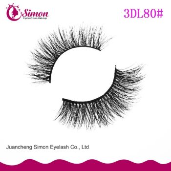 100% Real Mink Natural Thick False Eyelashes Cosmetics Technics Hand Made HS Code 6704190000 Weight 2-3G/Pair Package Specification 1pair Per Case or 4pairs Per Case etc - Juancheng Simon Eyelash Co., Ltd. - China