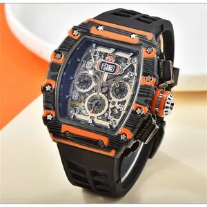 New Fashion Top Luxury Brand Sports Watches Men Quartz Clock Sports Watch - Nan'an Shaoyuying Trading Co., Ltd. - China