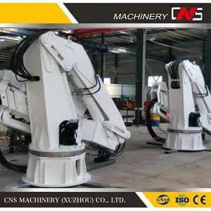12 Ton Knuckle Boom Hydraulic Elevating Deck Crane Shipping Marine Crane for Floating Crane - CNS Machinery (Xuzhou) Co., Ltd. - China