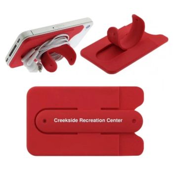 China Silicone Mobile Phone Foldable Holder with ID Card Wallet Pocket - Shenzhen Bien Technology Co., Ltd. - China
