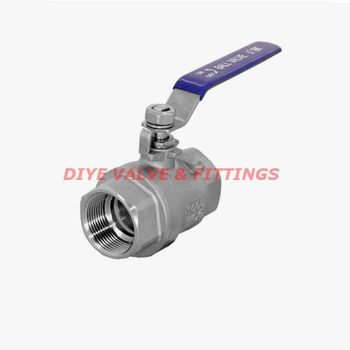 Stainless Steel 2PC Ball Valve - WENZHOU DIYE VALVE AND FITTINGS CO.,LTD - China