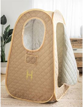 Full Body Portable Health Wellness Portable Sauna Tent Sauna Room with Steamer Detoxify Relax Rejuvenate – product photo, Recommend Fallback