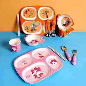 Health Melamine Bamboo Fiber Dinnerware Kids Plate Sets Origin China Purity 99.8%Min Grade Food Grade Service OEM, ODM HS Code 39091000 - Dongxin Melamine (Xiamen) Chemical Co., Ltd. - China