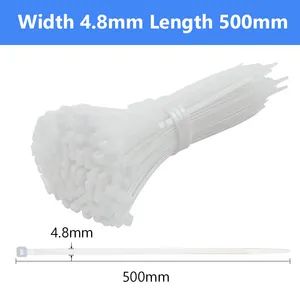 4+6+8+10-Inch, Multi-Purpose Wire Nylon Cable Ties Plastic Products - NINGBO SELLWELL LIGHTING APPLIANCE CO., LTD. - China
