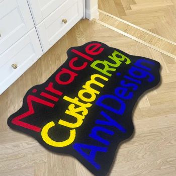 Custom Non-Slip Crocheted Kitchen Woven Rug Chunky Knit Baby Outdoor Play Mat Decorative Carpets and Rugs Living Room - Gongyi Miracle Trading Co., Ltd. - China